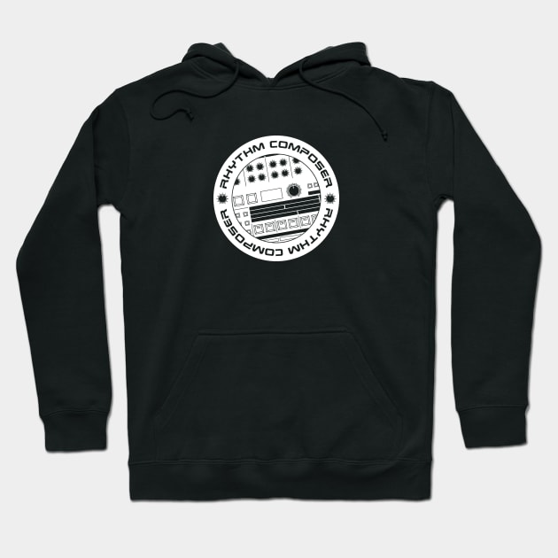 909 Drum Machine Hoodie by Atomic Malibu